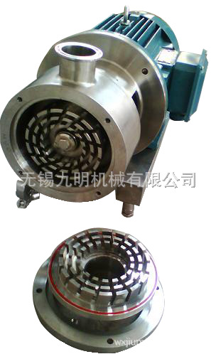 供应管线式乳化泵 高剪切均质乳化机 卫生级304 316L不锈钢分散泵