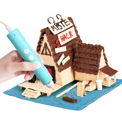Deli 74850 3D printing pen three-dimensional painting pen graffiti pen Children's Day gift student creative smart toy