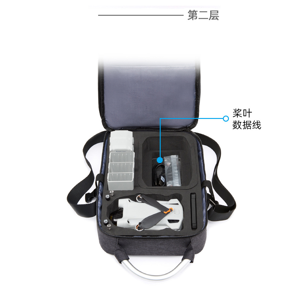 Adecuado para DJI Mini 4 pro bolsa de almacenamiento bolsa de hombro DJI Mini 4 pro mochila portátil de viaje