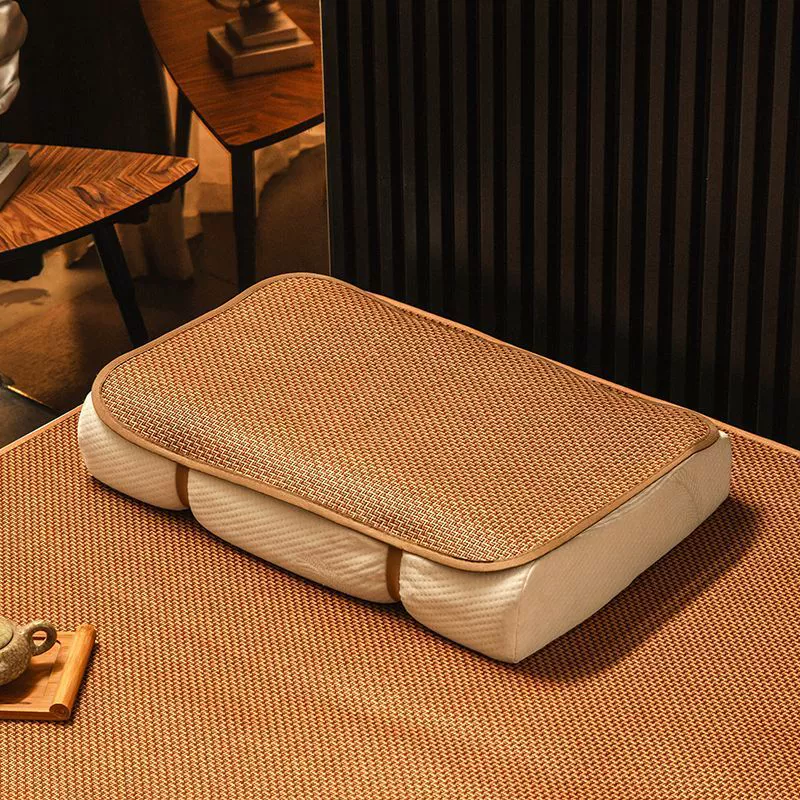 Летний высококачественный коврик из ротанга, коврик для подушки, без подушки, чехол для взрослых, одиночный коврик для подушки, летний коврик для общежития, 1 шт., 2 шт.