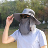 Sun hat, men's summer climbing cloak solar-powered, sun protection