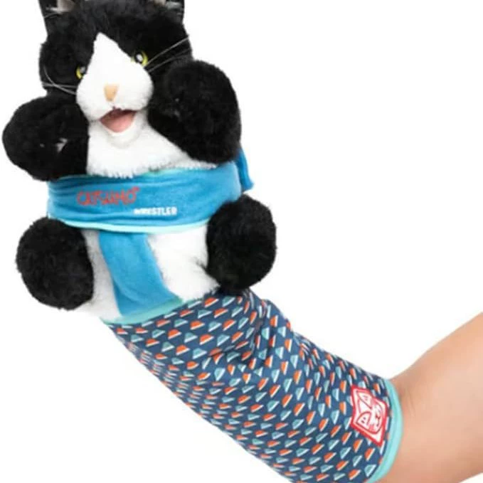 CATSUMO Wrestler:Interactive Hand PuppetWrestlerCat Interactive Hand Puppet