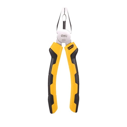 Deli wire pliers Multi-functional 6-inch industrial-grade pliers labor-saving pliers, special tool for electrical purposes, point-nosed pliers