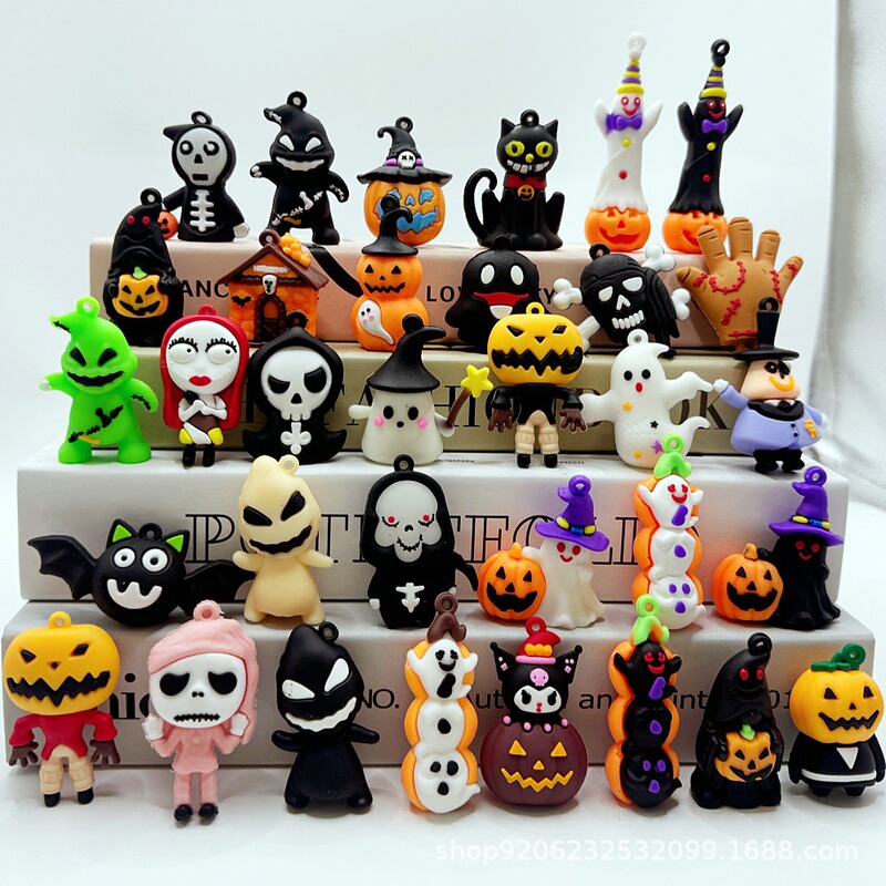 Cross-Border Halloween Keychains, Scary Pumpkin Pendants, Ghost Blind Box Figures, Wholesale Holiday Gifts, Micro-Landscapes Cross-Border Halloween Keychains, Scary Pumpkin Pendants, Ghost Blind Box Figures, Wholesale Holiday Gifts, Micro-Landscapes