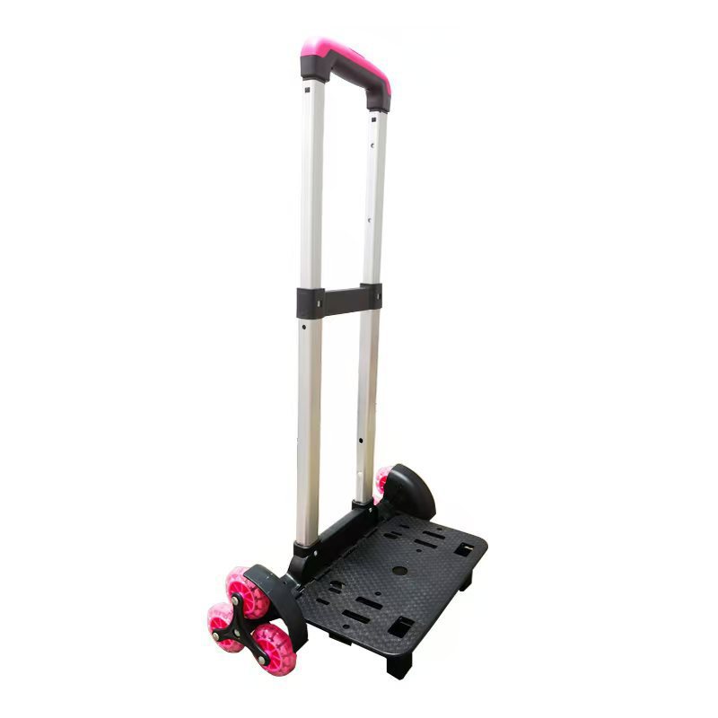 Suministro directo de fábrica, mochila escolar con barra de ruedas para niños, juego de tres piezas, protección de la columna para estudiantes de primaria, reducción de carga, mochila universal de dos ruedas y seis ruedas