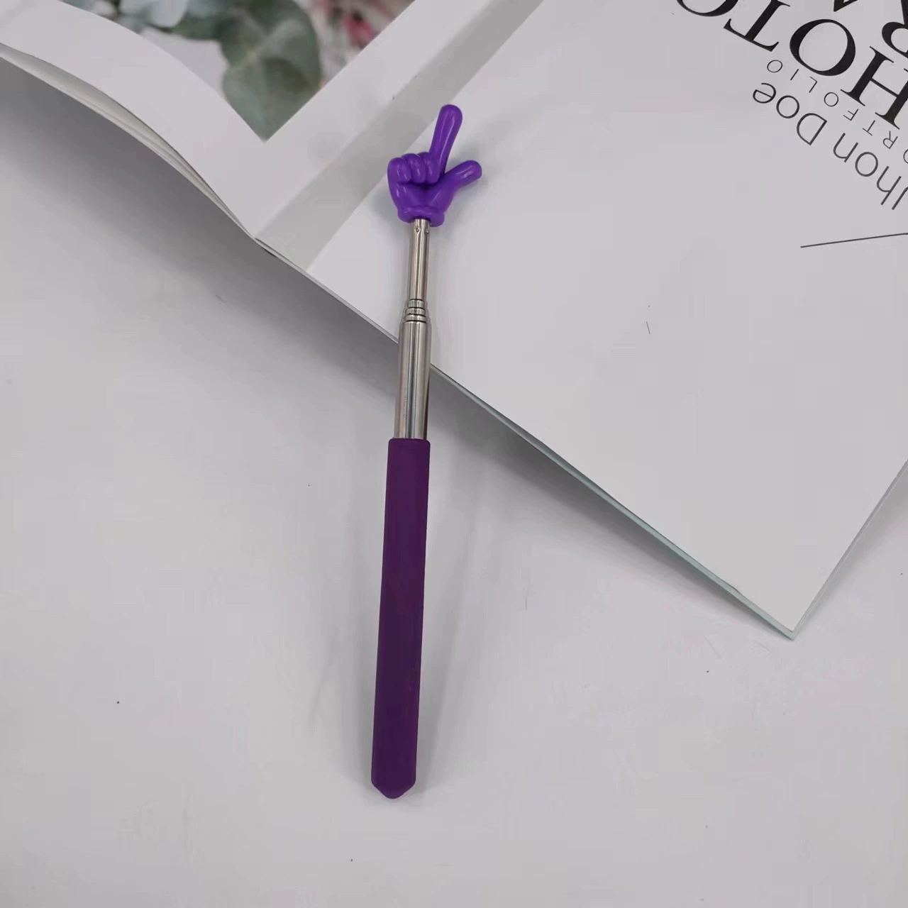 Children's telescopic reading, board, adjustable teaching aids