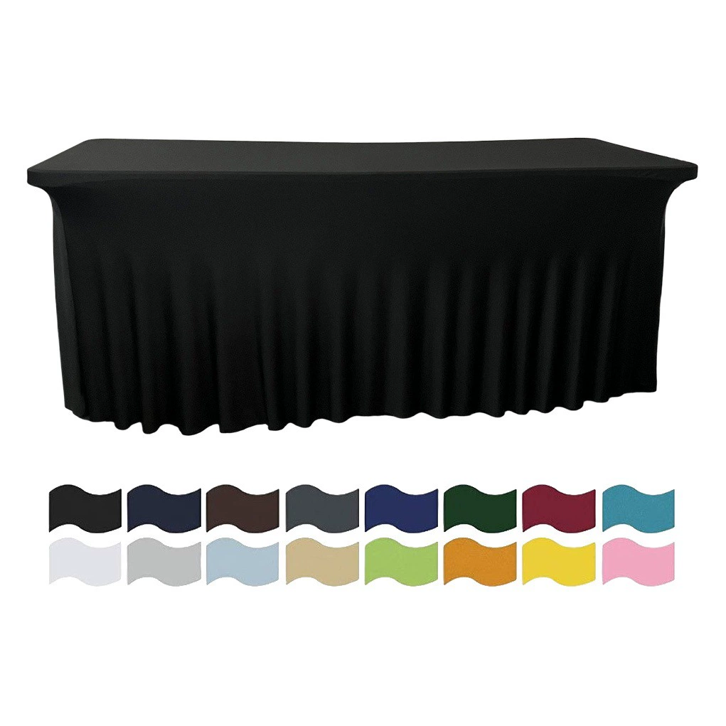 Эластичная тканевая скатерть-накидка на стол «Медуза» длиной 6 футов для отелей, улицы, дома, вечеринок, прямые поставки с завода