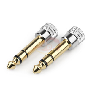 Tilting Square Punk Locked 6.35 Stereo revolution 3.5 adapter 6.35 Stereo revolution 3.5 female adapter