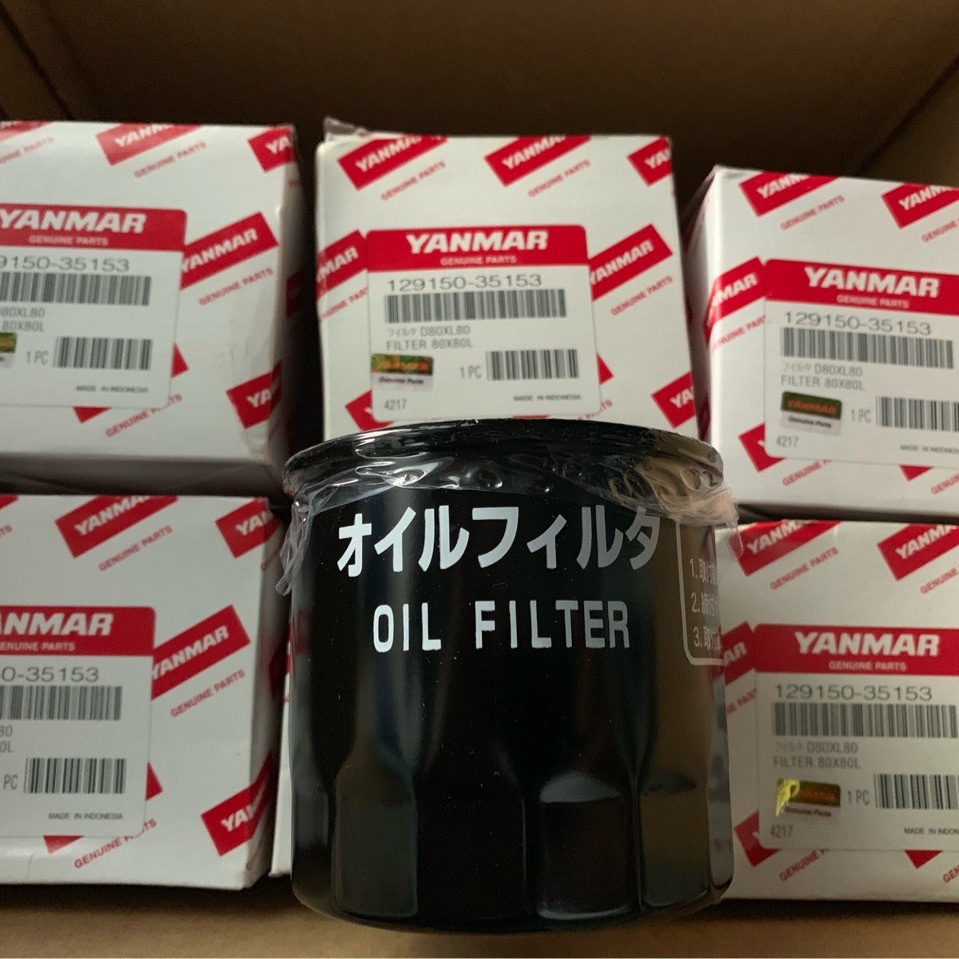 洋马YANMAR游艇发动机机油滤清器129150-35153