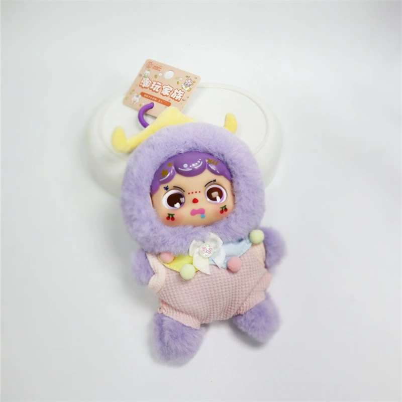 Cute plastic face plastic, doll, plush creative pendant, toy