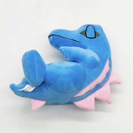 跨境新品sleeping totodile plush 睡眠小锯鳄毛绒