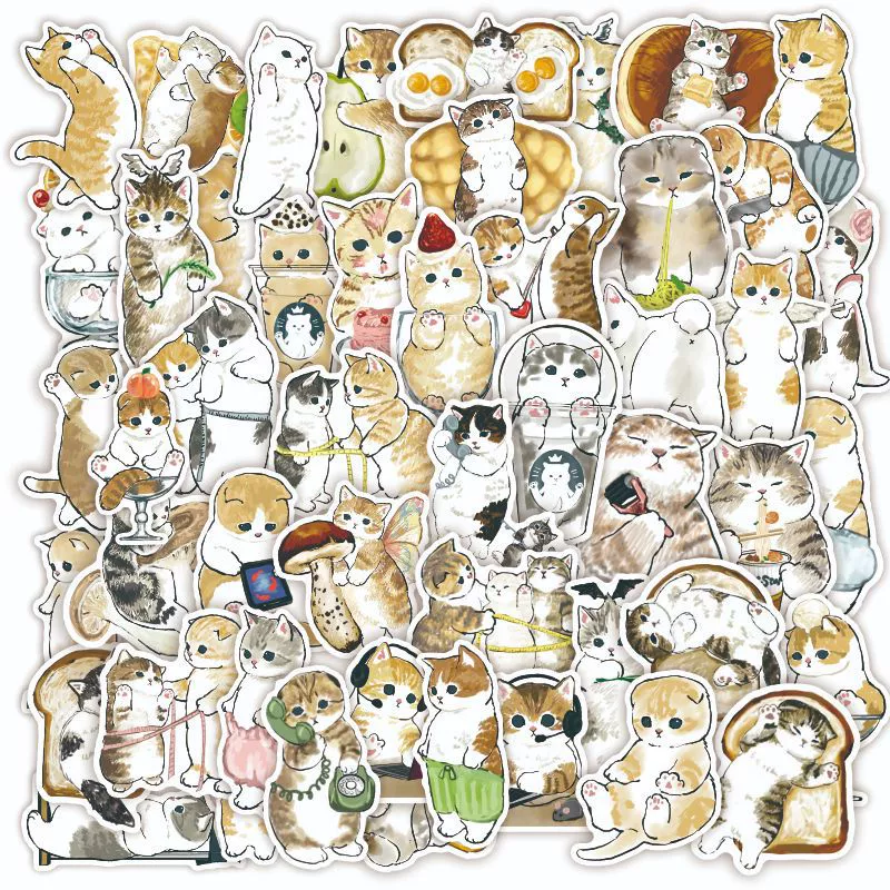 Милая каска для путешествий, скейтборд, ноутбук, наклейка, наклейки