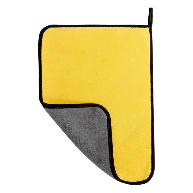 Полотенце для мытья автомобиля Автомобильная ткань, специальная Безворсовая утолщенная впитывающая ткань для автомобильного стекла, полотенце без оленей кожи