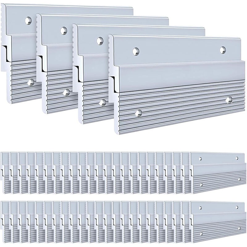 4inch French-Style Non-Slip Nail Hooks Heavy-Duty Picture Hooks Aluminum Z-Shaped Interlocking Wall Mount Brackets 4inch French-Style Non-Slip Nail Hooks Heavy-Duty Picture Hooks Aluminum Z-Shaped Interlocking Wall Mount Brackets