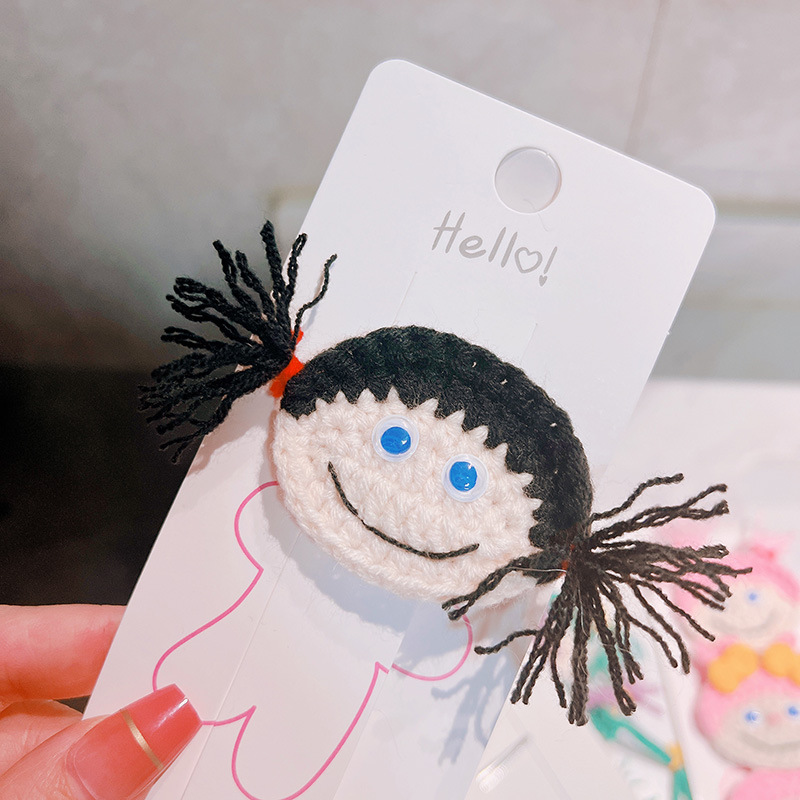 Simple Style Doll Mixed Materials Handmade Hair Clip 1 Piece display picture 17