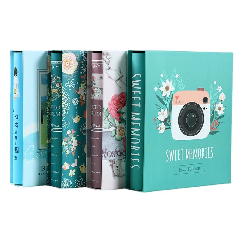 6inch фотоальбомов с пластиковыми обложками, 4D-фотоальбомы большого формата на 6inch страниц (200 страниц), фотоальбомы с вкладышами, фотоальбомы большой вместимости, оптовые памятные фотоальбомы