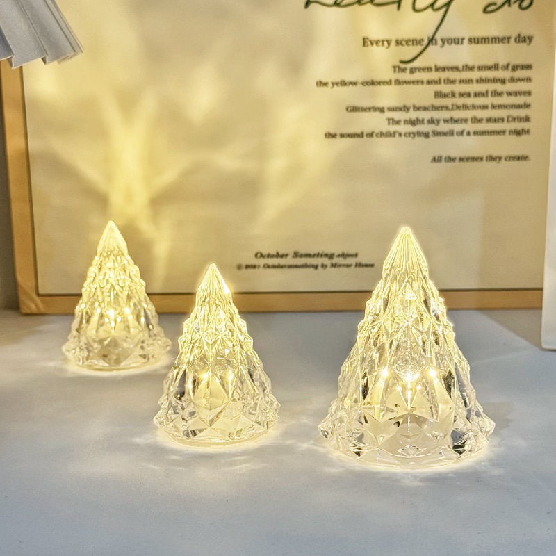 Explosiones transfronterizas iceberg lámpara de noche no enchufable habitación pequeña decoración de escritorio montaña de nieve atmósfera lámpara regalo de cumpleaños para chicas