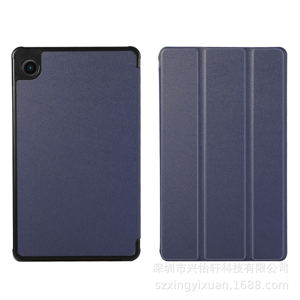 Чехол для планшета Samsung Galaxy Tab A9 8.7 (2023) X110/X115, тройной складывающийся держатель, тонкий чехол
