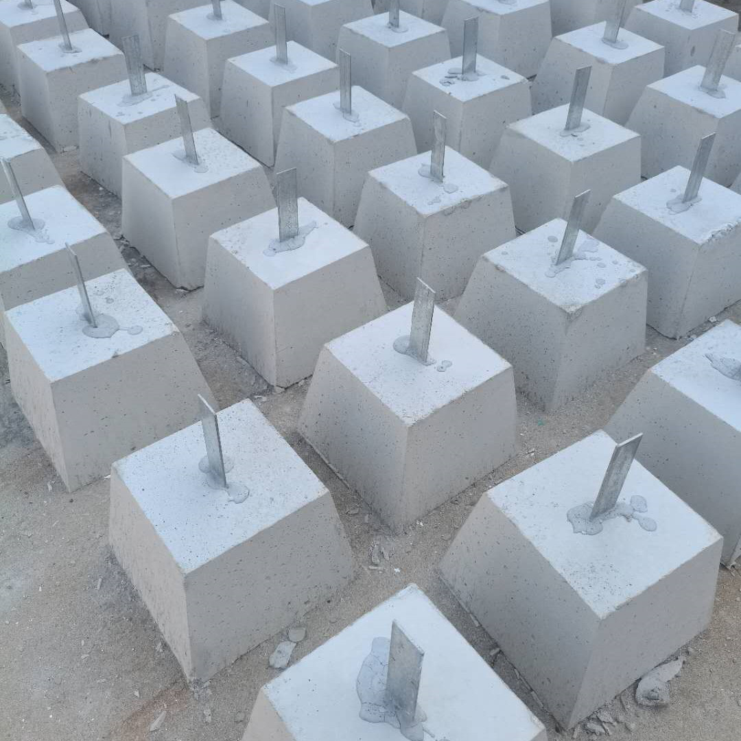 高密度屋顶避雷墩水泥避雷墩工程防雷基座水泥墩量大从优