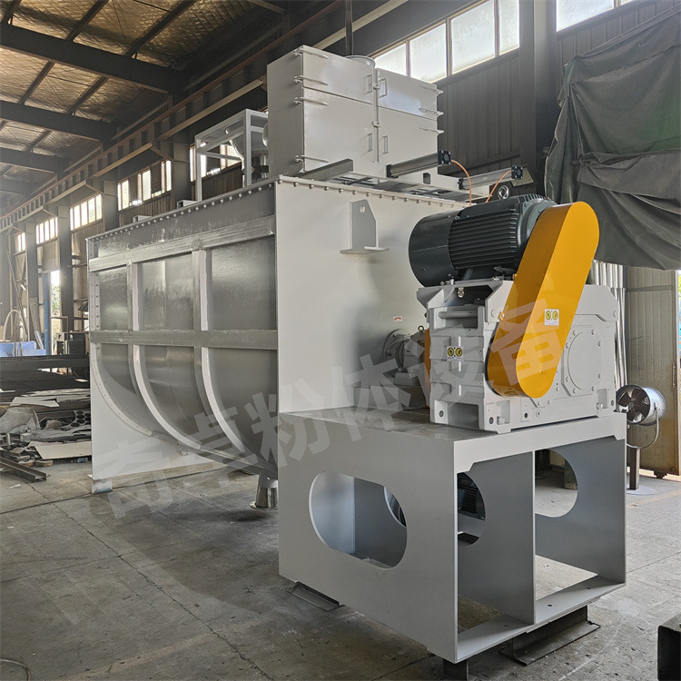卧式WLD-30000L混料机 不锈钢化工行业生石灰 石膏螺带混合机