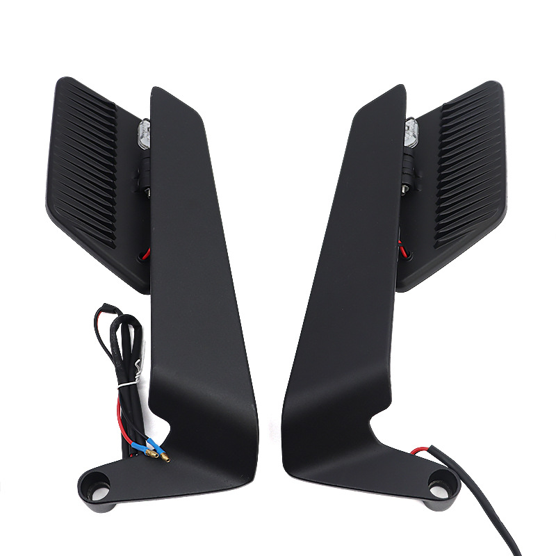 Suitable for Ducati Streetfighter V4 696 796 795 797 Motorcycle Fixed Wing Rearview Mirror with Turn Signal Light