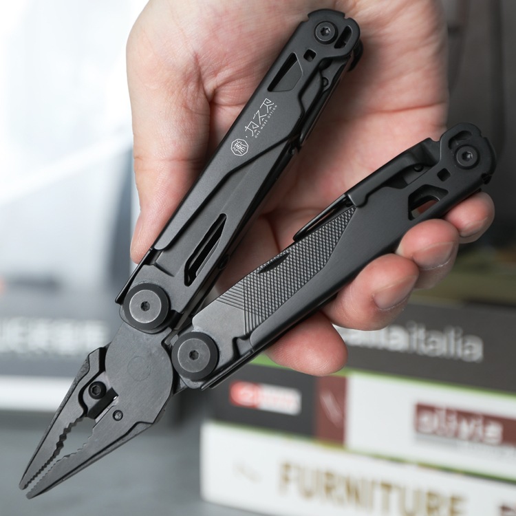 开者户外多功能工具钳车载应急露营瑞士军刀折叠刀剪刀猫用品用具