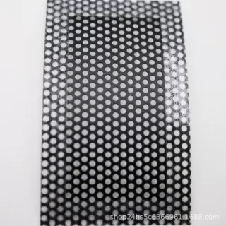 定制生产局部带背胶机箱PVC防尘网散热网喇叭音响防水透声尼龙防