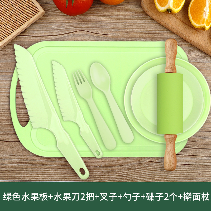 プラスチックの子供の刃物の幼稚園の果物の刀は手の新しいアイデアのおもちゃの包丁の卸売りの代行のスーツを傷つけにくいです。|undefined