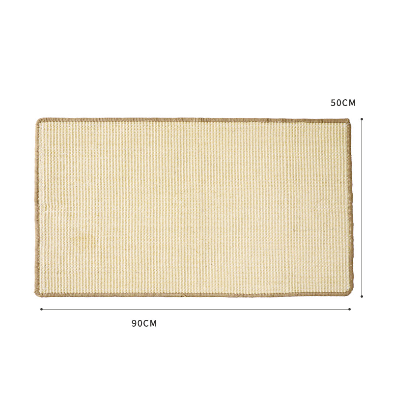 Alfombrilla de agarre para gatos de sisal
