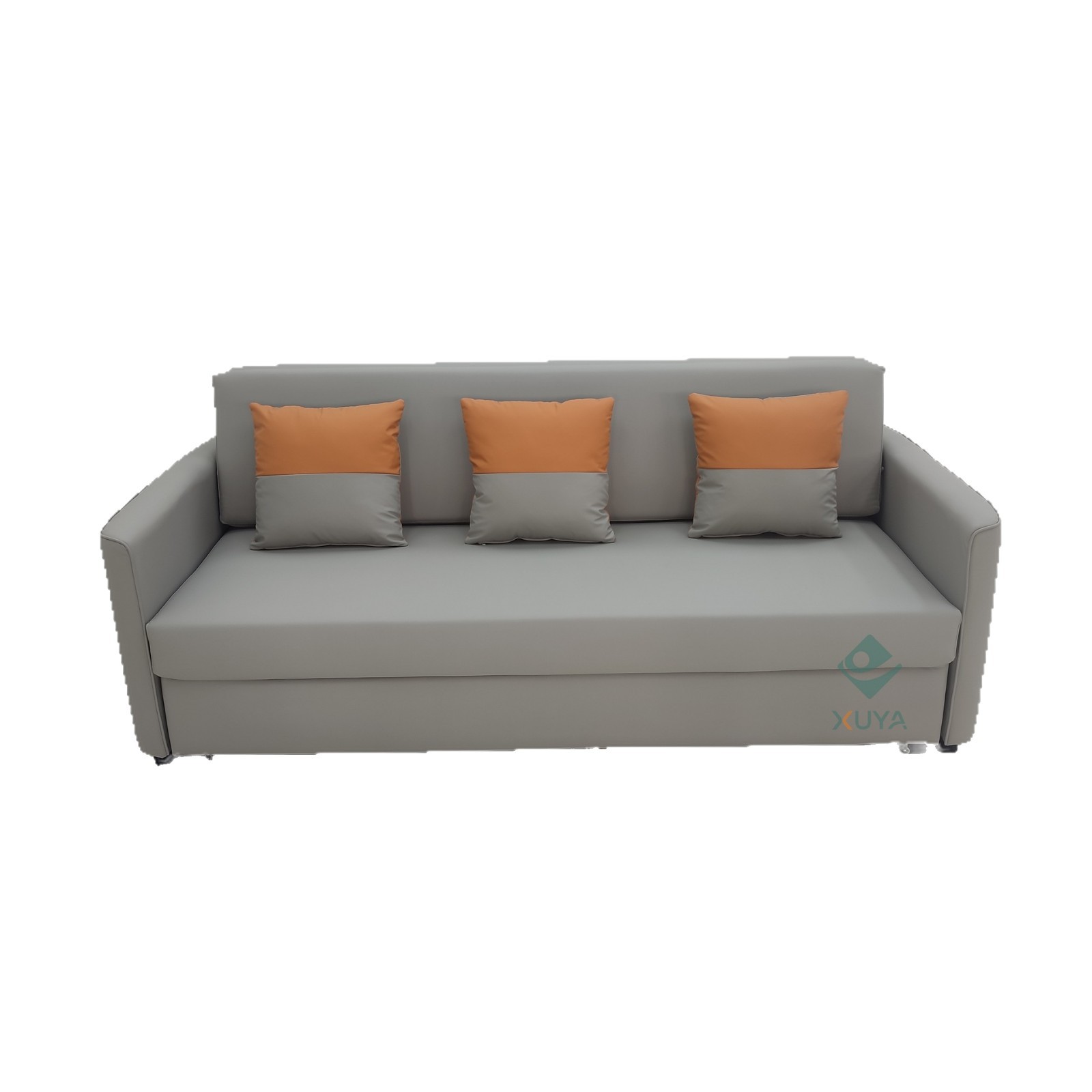 Sofá cama de aire moderno simple pequeño tipo de casa balcón sala de estar estudio doble uso almacenamiento multifuncional sofá cama plegable