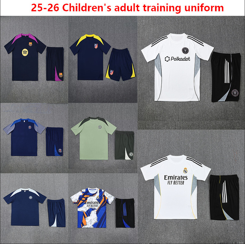 Batch 2526 Barcelona Jersey Paris Jersey Real Madrid Jersey Inter Milan Chelsea Jersey Football Uniform Short-Sleeved Training Uniform Batch 2526 Barcelona Jersey Paris Jersey Real Madrid Jersey Inter Milan Chelsea Jersey Football Uniform Short-Sleeved Training Uniform