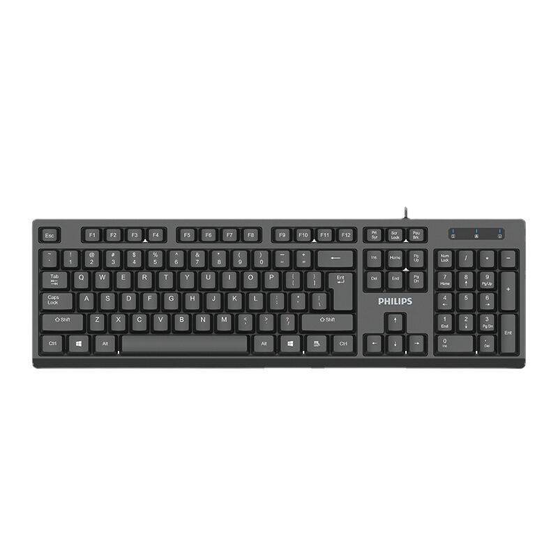 フィリップス SPT6234 有線キーボードとマウスセット USB ビジネスコンピュータ オフィス ホーム周辺機器 スポット卸売|undefined