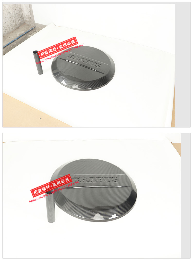 Suitable for Mercedes-Benz G-Class W464 W463 G500G350G63G550 Modified Br Dry Carbon Fiber Spare Tire Cover