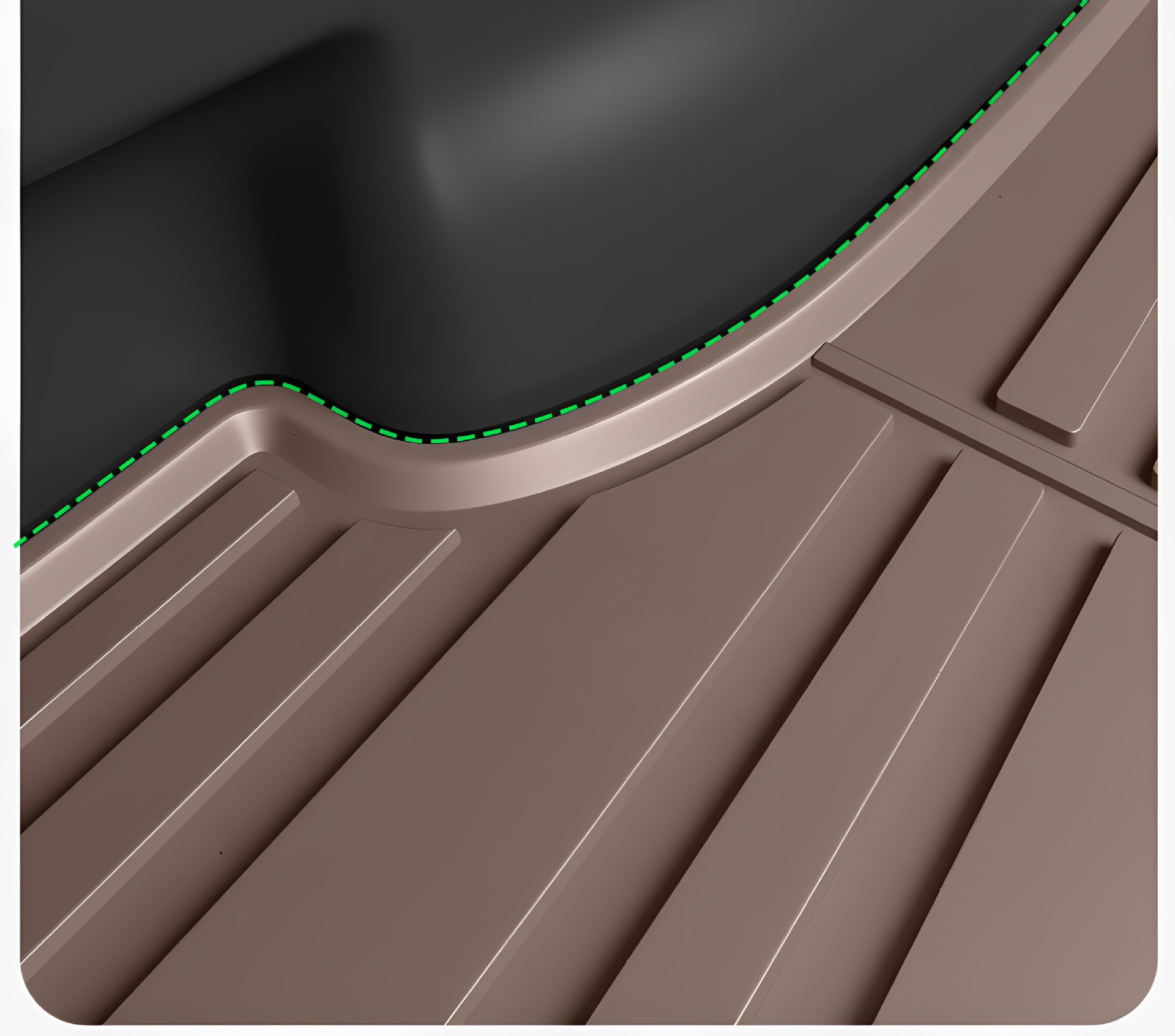 Suitable for the new generation Li Auto L6, TPE car interior modification integrated trunk mat accessories