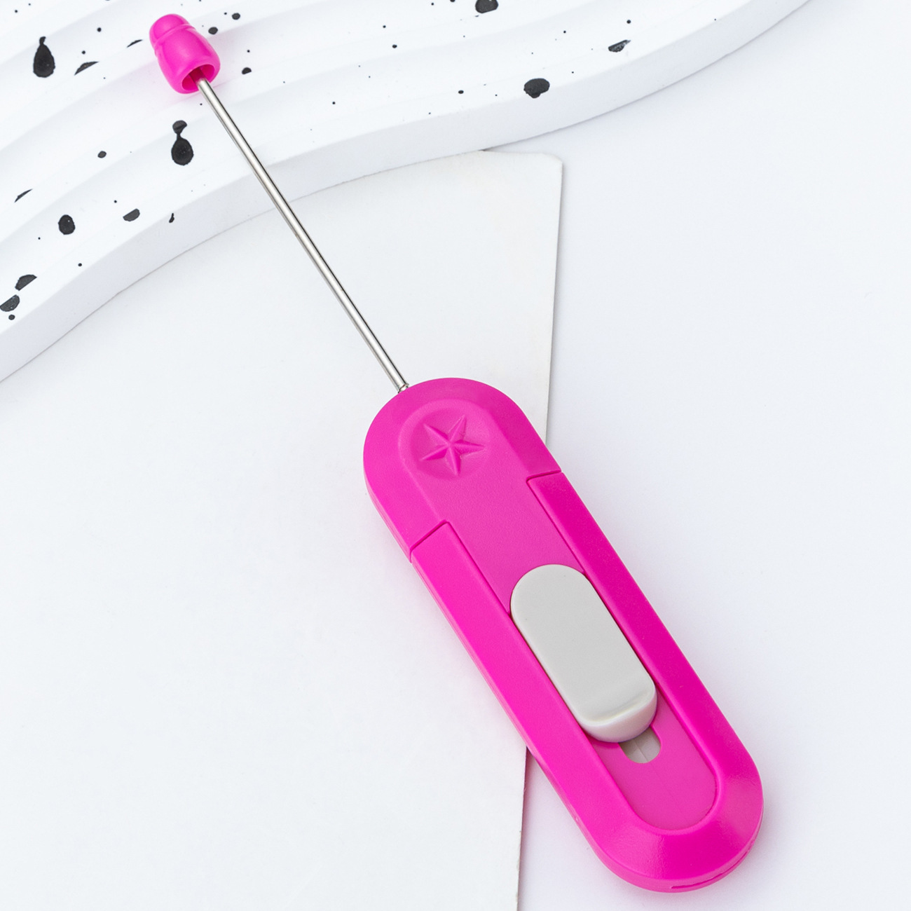 Nuevo cuchillo de entrega de cuentas DIY portátil desmontable cuchillo de entrega de cuchillo de oficina estudiantil cortador de papel cuchillo de mano desmontable artefacto mágico