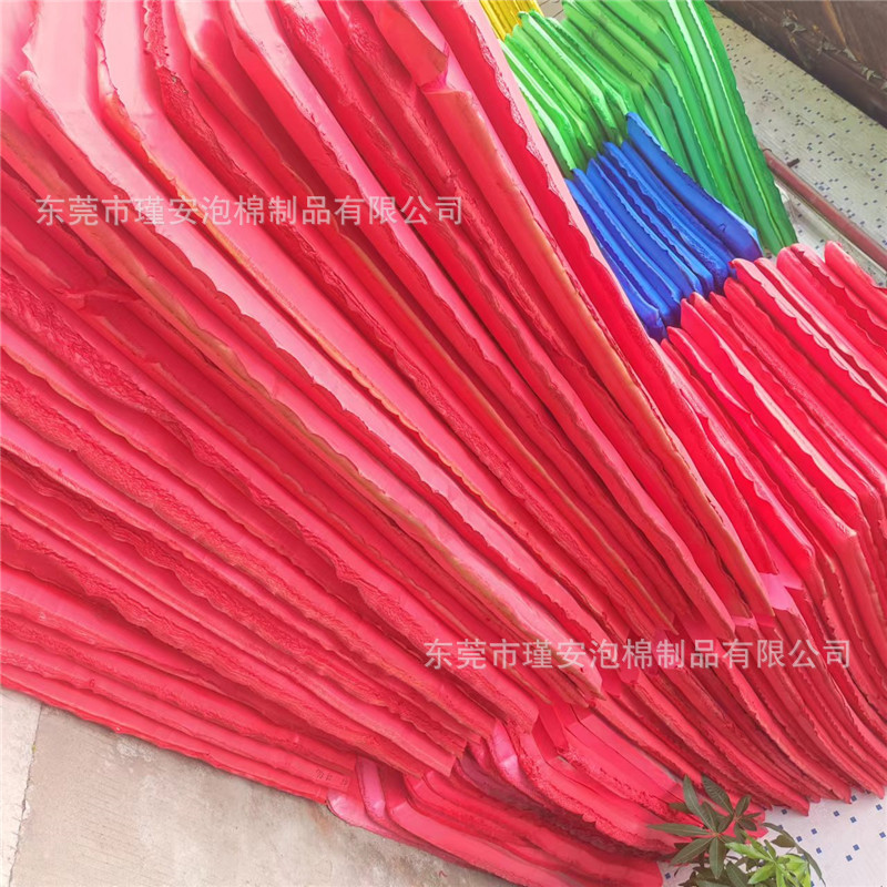 东莞厂家供应eva泡棉材料 彩色卷材防火防静电高弹压纹泡棉