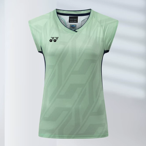 Women's B3193 green single top
