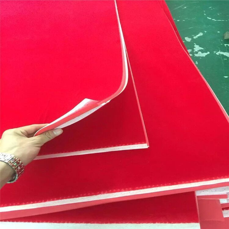 供高密度海绵打孔网状复合绒布冲压成型垫片 SBR材料复锦纶莱卡布