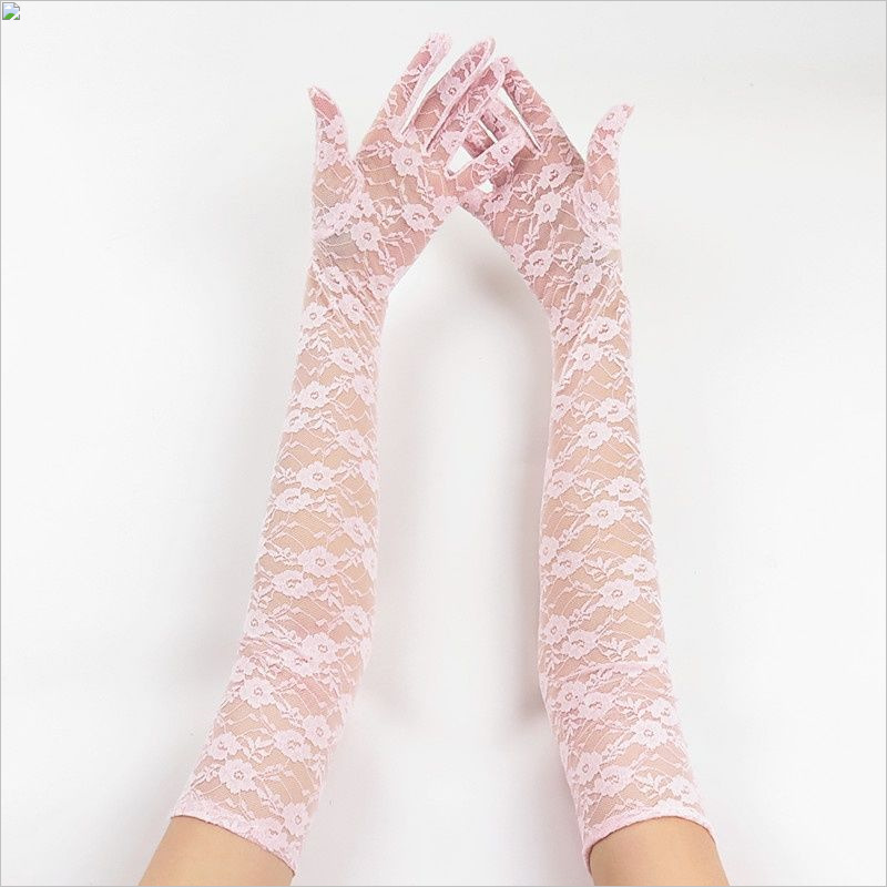 Long lace gloves