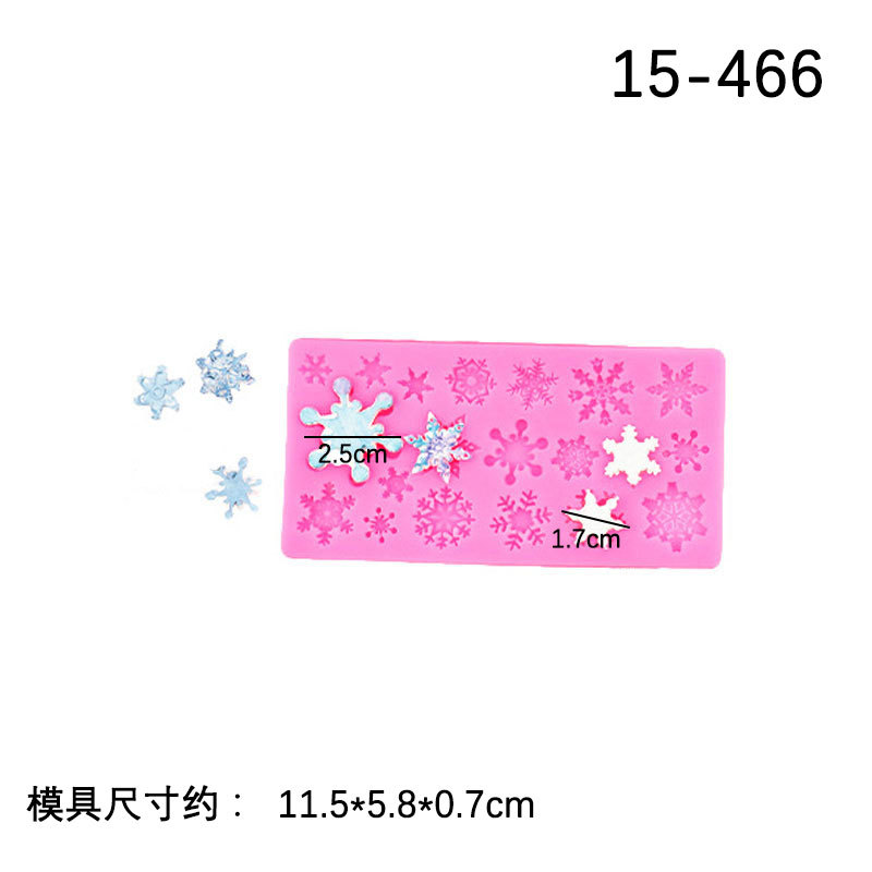 DIY para hornear SERIE DE Navidad 6-piece set traje fondant cake FIESTA DE Navidad molde de silicona decoración de la torta en stock