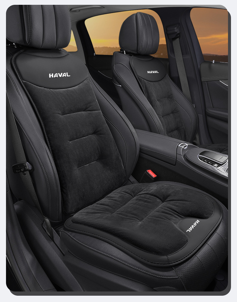 Suitable for Haval Car Seat Cushion H6/H9/H5 Big Dog Beast Raptor Xiaolong Winter Flannel Seat Cushion Seat Cover