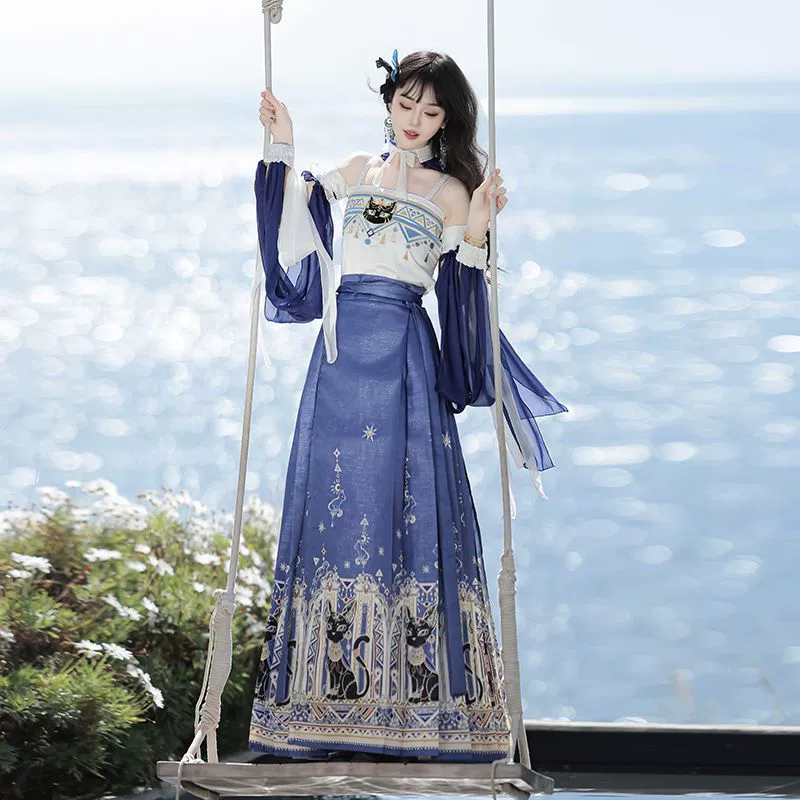 Оригинальный Hanfu женский летний 2025 новый экзотический стиль