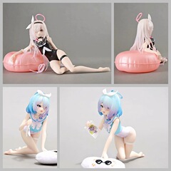 ゲーム周辺機器 夏水着 プラナ アロナ 水泳リング 美少女 シャーシ装飾品 箱入りフィギュア