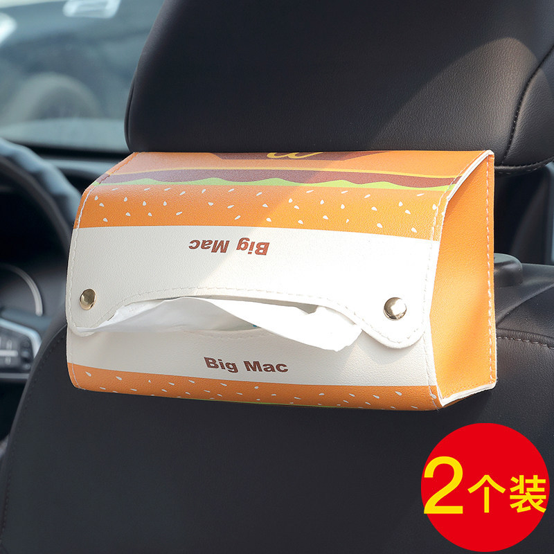 Other – Car tissue box/set Hanging Bag Creative - mcdonald-burger-car-tissue-cover-buy-one-get-one-free