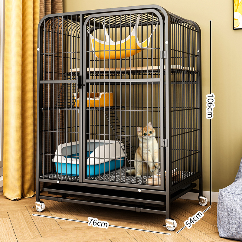 2세대 사각관 강화 3층 [76*54*106] 기질 검정색