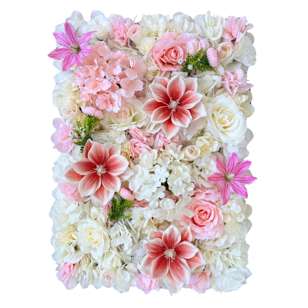 Pared de fondo de boda, decoración de hileras de flores artificiales, escaparate del centro comercial, pared de flores, estudio fotográfico, accesorios de tiro, suministros