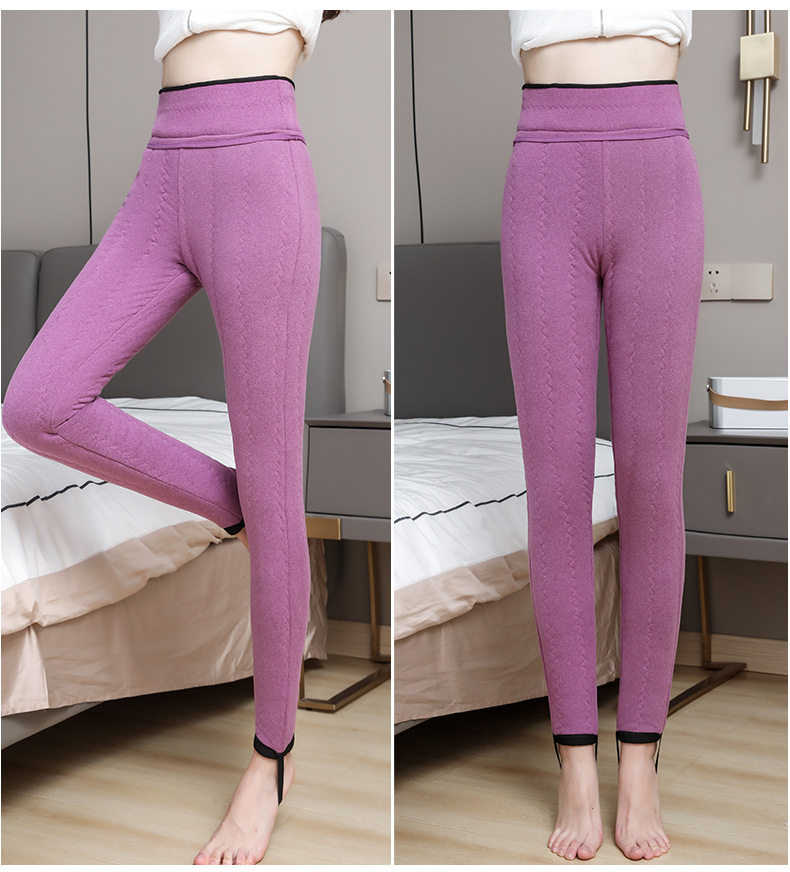 Quần legging nữ cạp cao siêu dày giữ nhiệt mùa đông lót lụa tơ tằm — 100% lụa đầy quần lụa [lót bên trong màu tím], 100% lụa đầy quần lụa [lót cừu], 100% lụa đầy quần lụa với miếng đệm thắt lưng và miếng đệm đầu gối [Kung Fu Sheep Inner], 100% lụa đầy quần lụa với miếng đệm thắt lưng và miếng đệm đầu gối [lót cừu] chi tiết 26