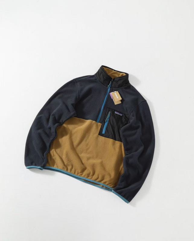 pata 1/2-Zip フリース プルオーバー アウトドア ウォーム ハーフジップ プルオーバー フリース スウェットシャツ|undefined