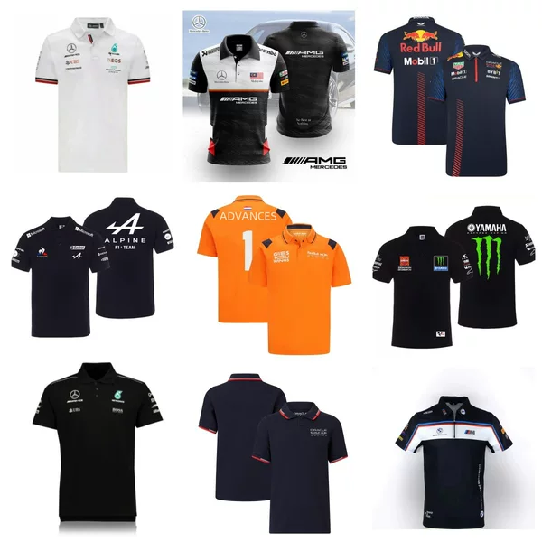 Cross-border short-sleeved POLO men's mountain cycling jacket breathable off-road motorcycle downhill clothing can be ordered wholesale