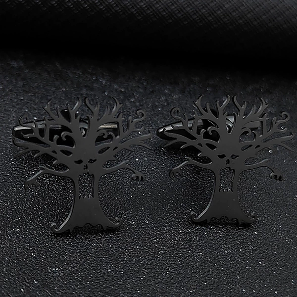 Black-cufflink 1 pair